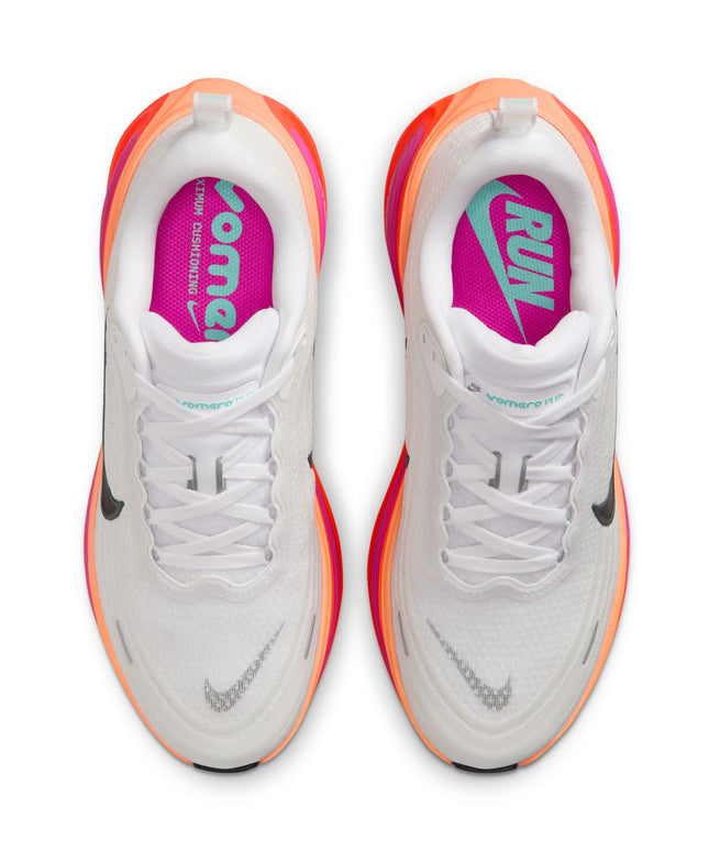 Nike Womens Vomero Plus - White/Fire Pink