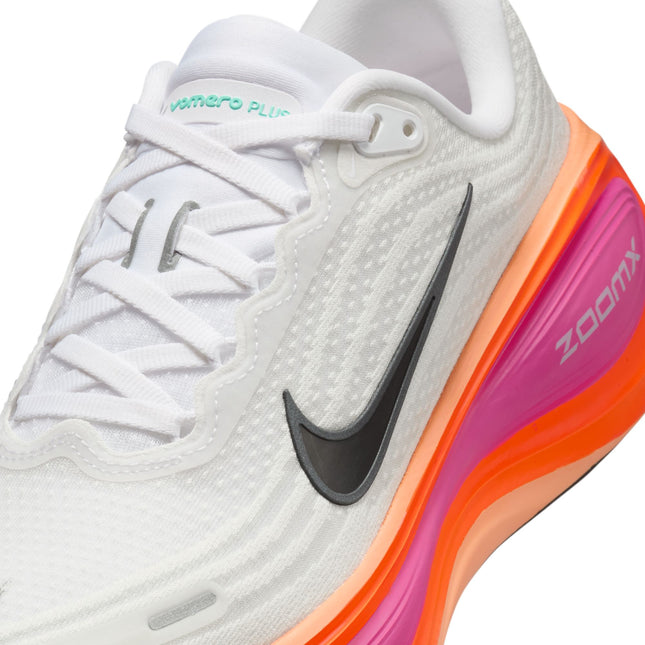 Nike Womens Vomero Plus - White/Fire Pink