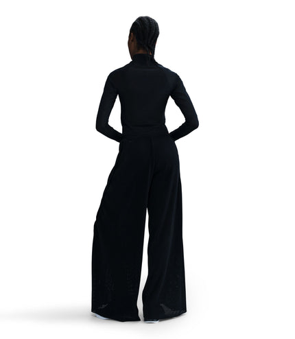 Nike Womens Pleated Tear Away Pants - Kobe Black/White