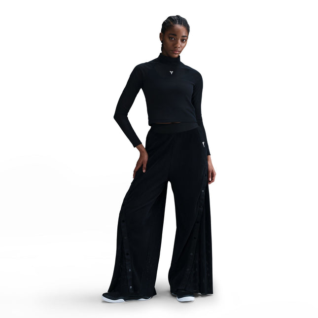 Nike Womens Pleated Tear Away Pants - Kobe Black/White