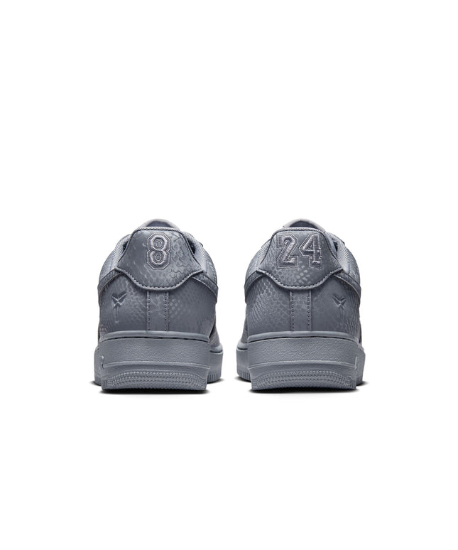 Nike Mens Kobe Air Force 1 Low - Wolf Grey