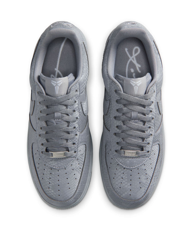 Nike Mens Kobe Air Force 1 Low - Wolf Grey