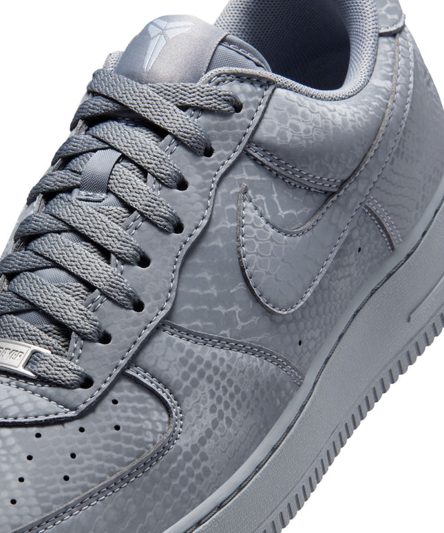 Nike Mens Kobe Air Force 1 Low - Wolf Grey