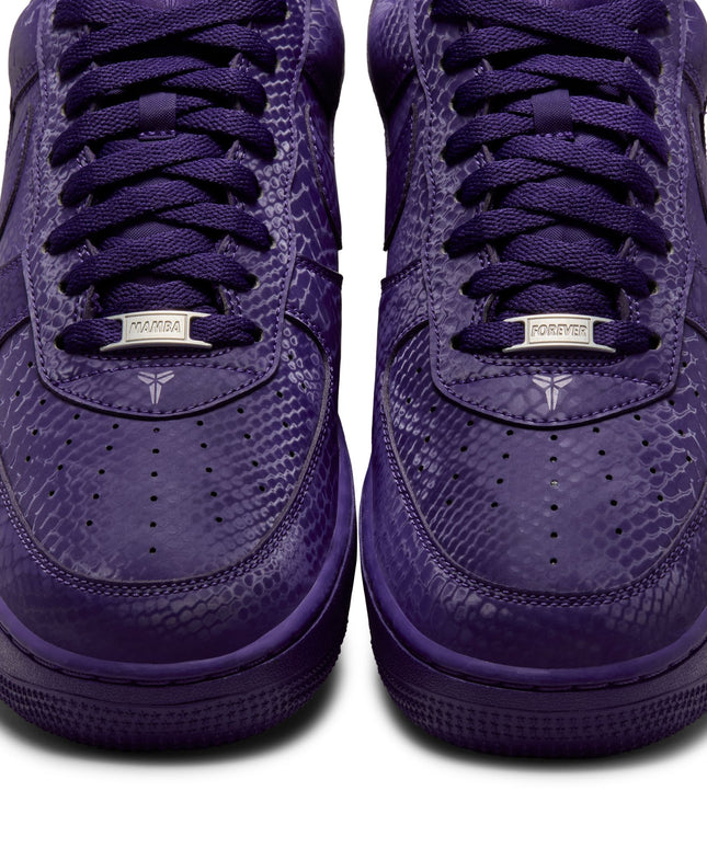 Nike Mens Kobe Air Force 1 Low - Court Purple