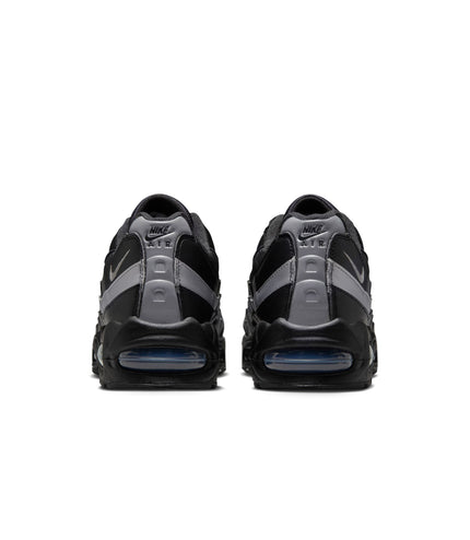 Nike Mens Air Max 95 "Big Bubble" - Black/Metallic Silver