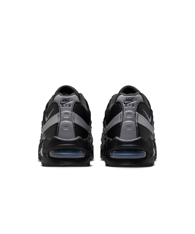 Nike Mens Air Max 95 "Big Bubble" - Black/Metallic Silver