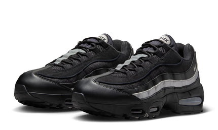 Nike Mens Air Max 95 "Big Bubble" - Black/Metallic Silver