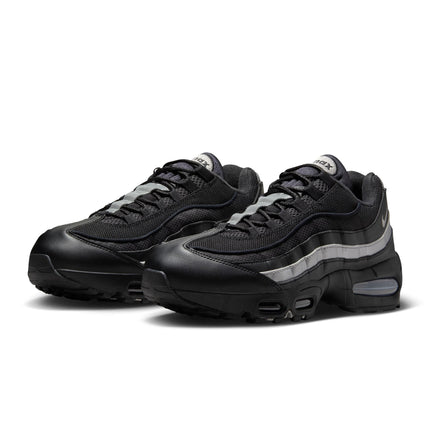 Nike Mens Air Max 95 "Big Bubble" - Black/Metallic Silver