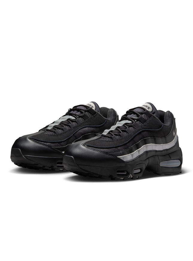 Nike Mens Air Max 95 "Big Bubble" - Black/Metallic Silver