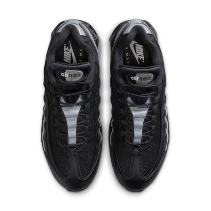 Nike Mens Air Max 95 "Big Bubble" - Black/Metallic Silver