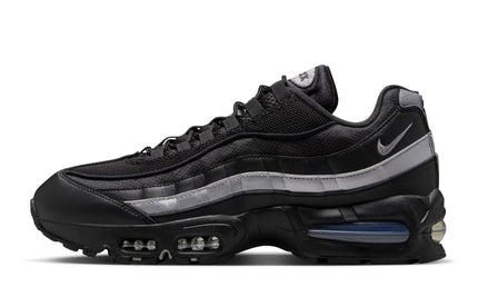 Nike Mens Air Max 95 "Big Bubble" - Black/Metallic Silver