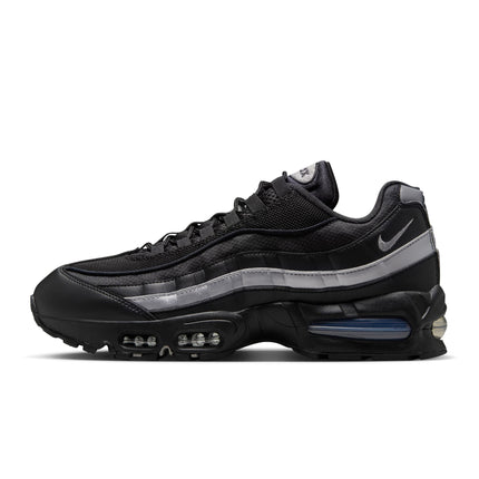 Nike Mens Air Max 95 "Big Bubble" - Black/Metallic Silver