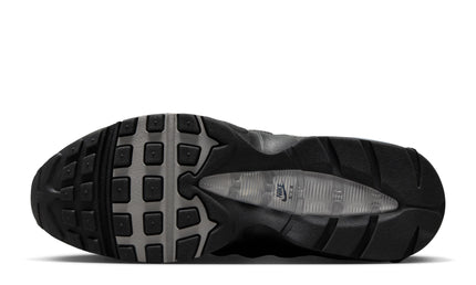 Nike Mens Air Max 95 "Big Bubble" - Black/Metallic Silver