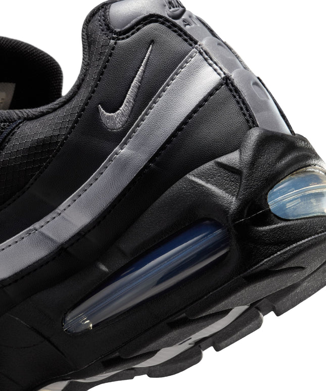 Nike Mens Air Max 95 "Big Bubble" - Black/Metallic Silver