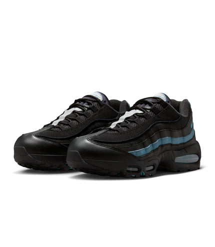 Nike Mens Air Max 95 "Big Bubble" - Black/Smokey Blue