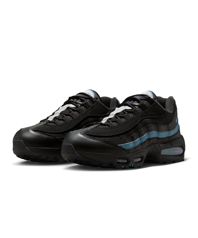 Nike Mens Air Max 95 "Big Bubble" - Black/Smokey Blue