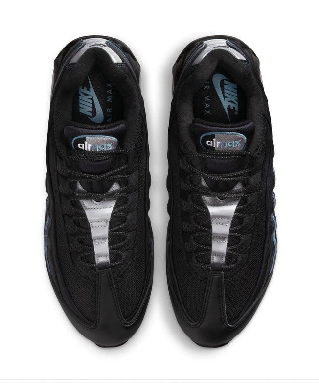 Nike Mens Air Max 95 "Big Bubble" - Black/Smokey Blue