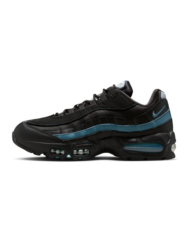 Nike Mens Air Max 95 "Big Bubble" - Black/Smokey Blue