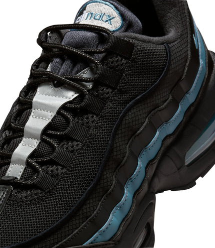 Nike Mens Air Max 95 "Big Bubble" - Black/Smokey Blue