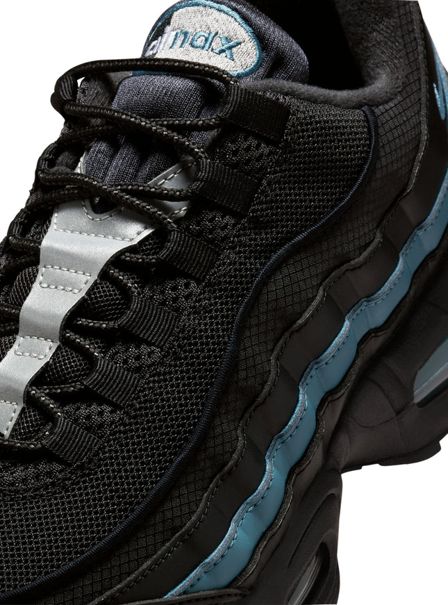 Nike Mens Air Max 95 "Big Bubble" - Black/Smokey Blue
