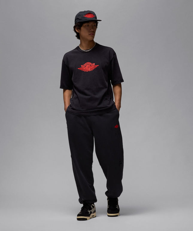 Air Jordan Mens Rare Air Tee - Black/Chile Red