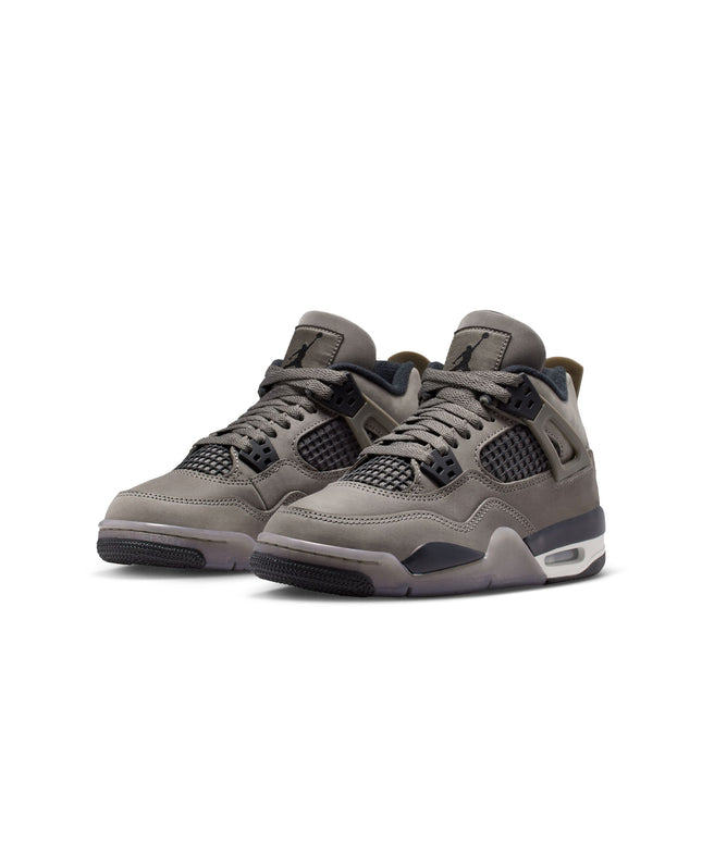 Air Jordan Big Kids 4 Retro - Cave Stone