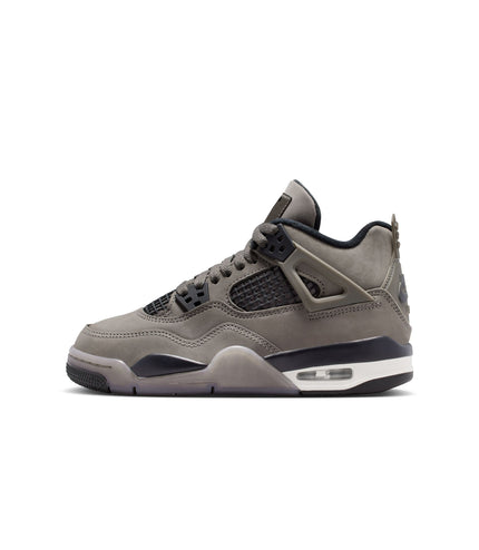 Air Jordan Big Kids 4 Retro - Cave Stone