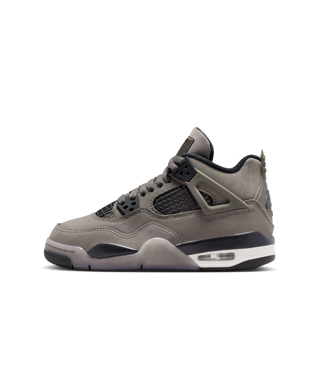 Air Jordan Big Kids 4 Retro - Cave Stone
