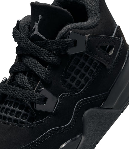 Air Jordan (TD) 4 Retro - Black Cat