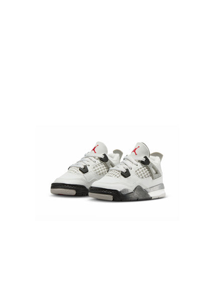 Air Jordan (TD) 4 Retro - White Cement
