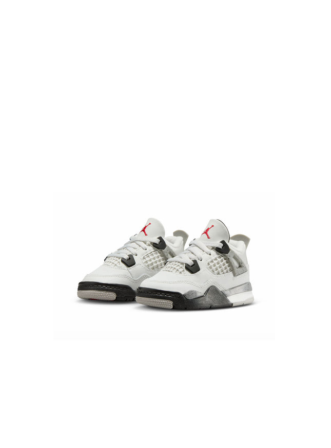 Air Jordan (TD) 4 Retro - White Cement
