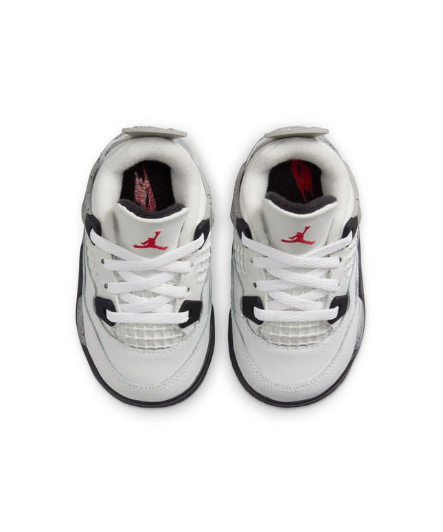 Air Jordan (TD) 4 Retro - White Cement