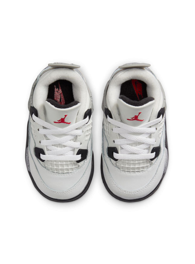 Air Jordan (TD) 4 Retro - White Cement
