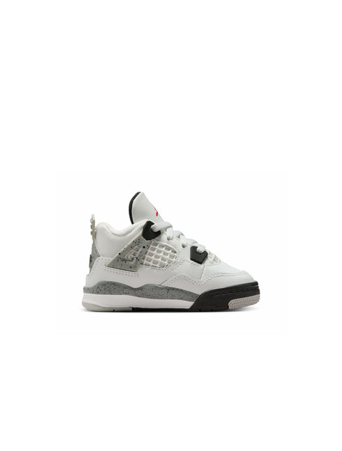Air Jordan (TD) 4 Retro - White Cement