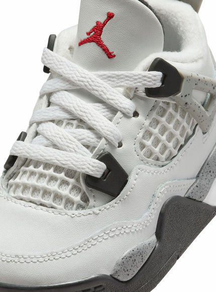 Air Jordan (TD) 4 Retro - White Cement