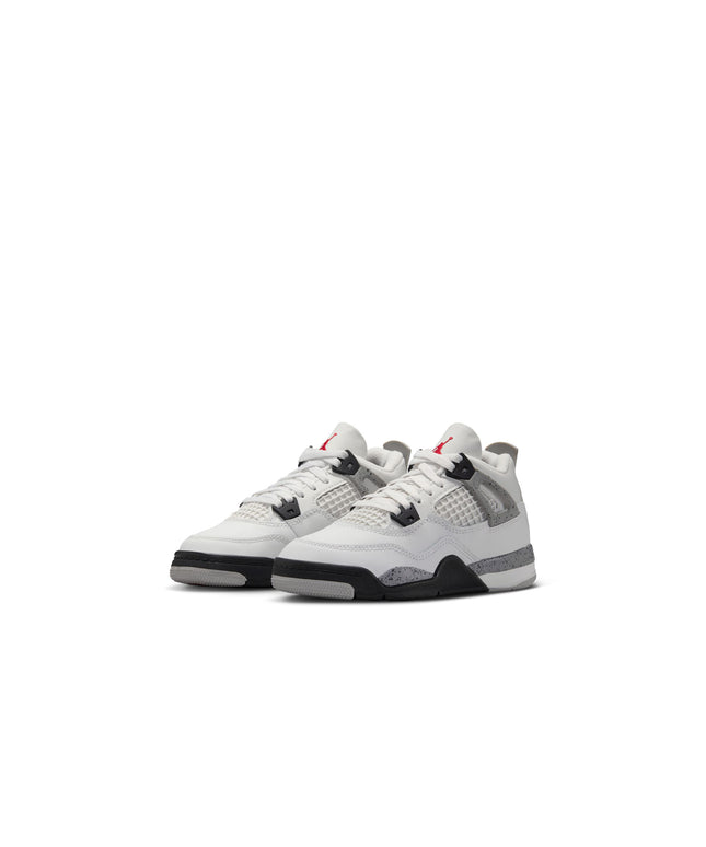 Air Jordan (PS) 4 Retro - White Cement
