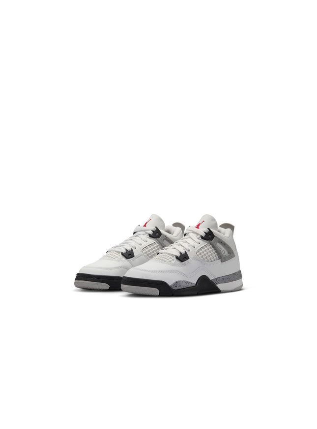 Air Jordan (PS) 4 Retro - White Cement