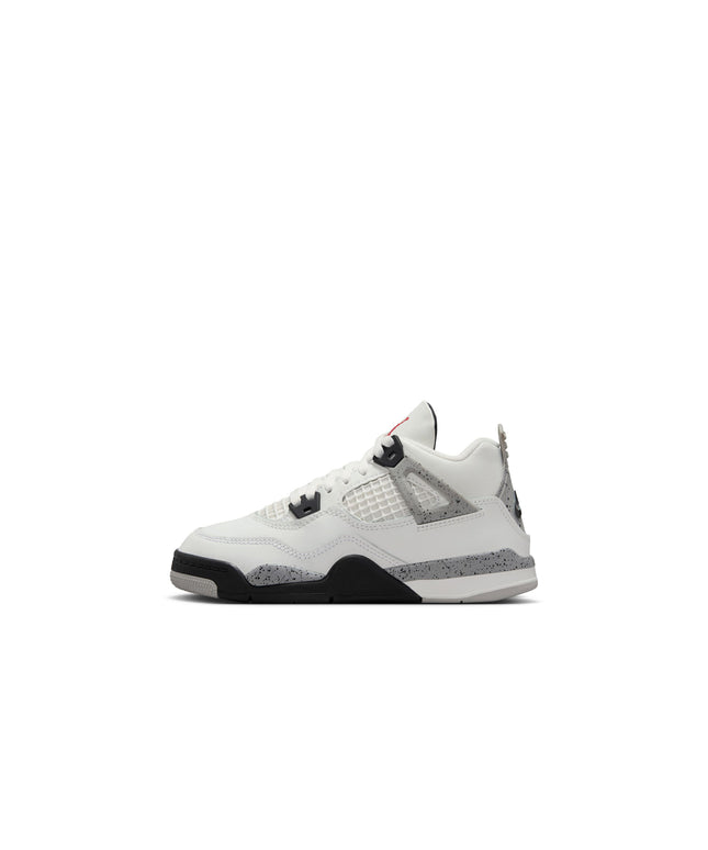 Air Jordan (PS) 4 Retro - White Cement