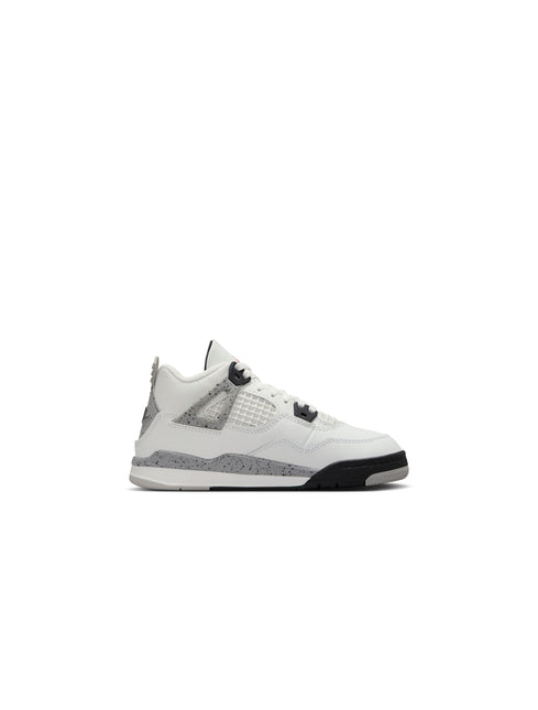 Air Jordan (PS) 4 Retro - White Cement