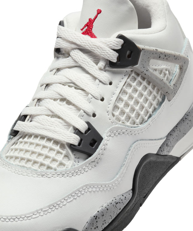 Air Jordan (PS) 4 Retro - White Cement
