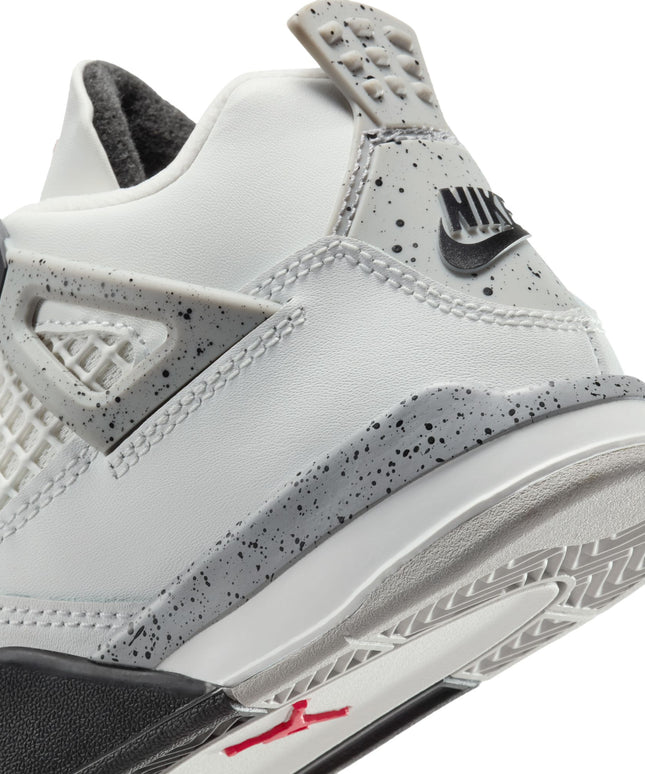 Air Jordan (PS) 4 Retro - White Cement