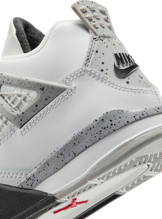 Air Jordan (PS) 4 Retro - White Cement