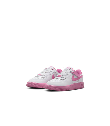 Nike (PS) Nike Force 1 Low EasyOn - White/Magic Flamingo