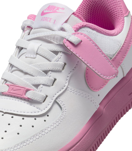 Nike (PS) Nike Force 1 Low EasyOn - White/Magic Flamingo