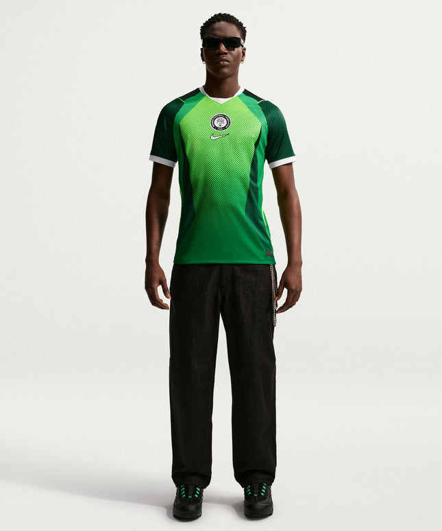 Nike Mens Nigeria 2026 Stadium Home Jersey - Pine Green
