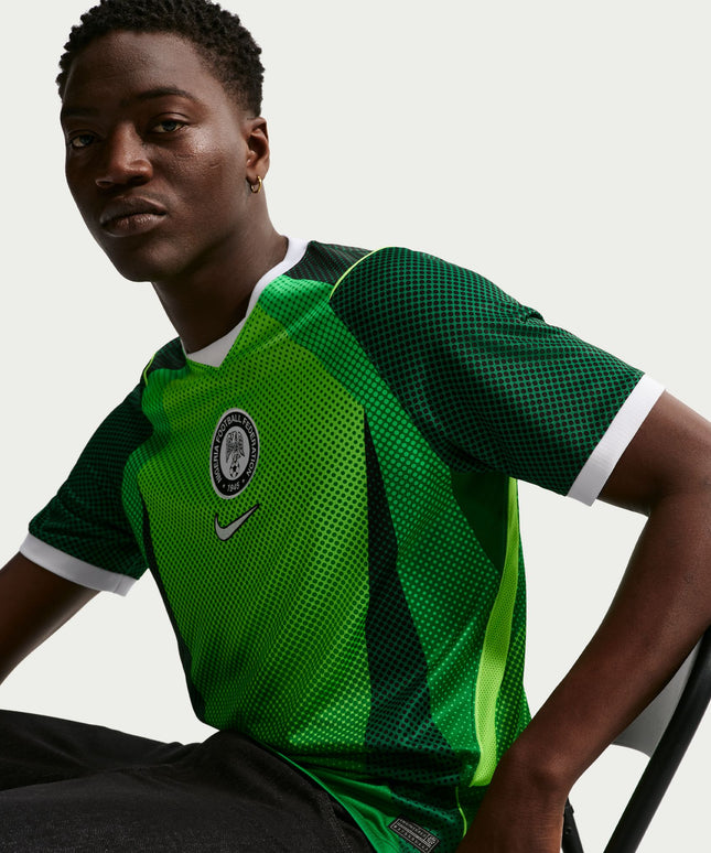 Nike Mens Nigeria 2026 Stadium Home Jersey - Pine Green