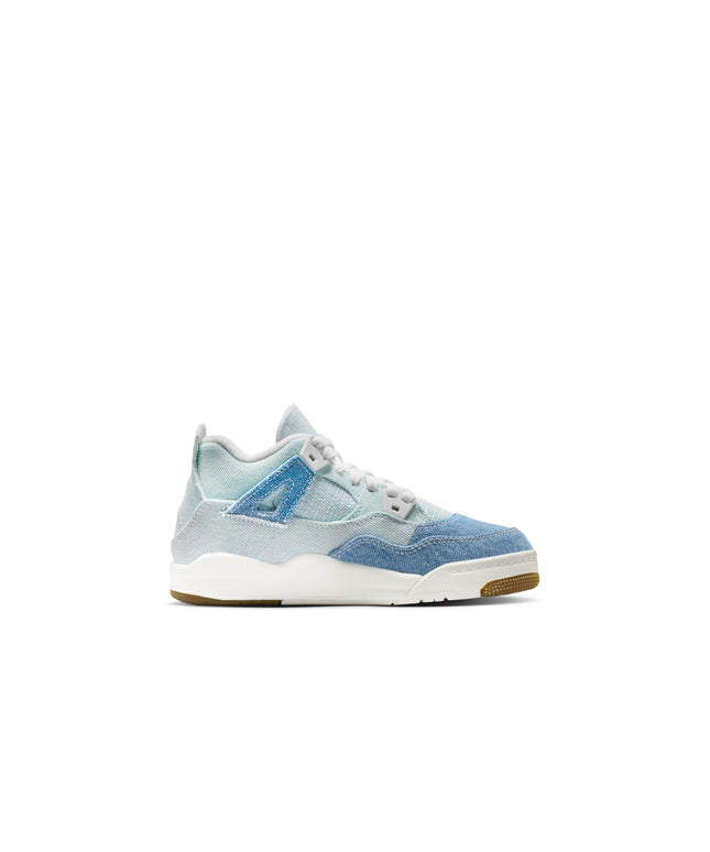 Air Jordan (PS) 4 Retro Tex - Worn Blue