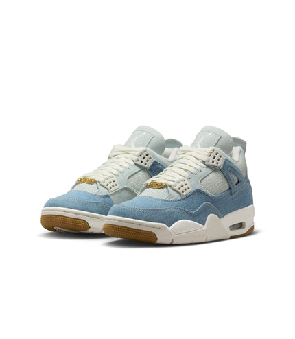 Air Jordan Womens 4 Retro - Worn Blue