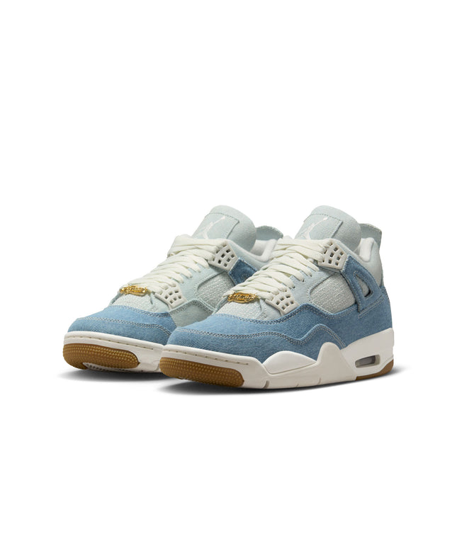 Air Jordan Womens 4 Retro - Worn Blue