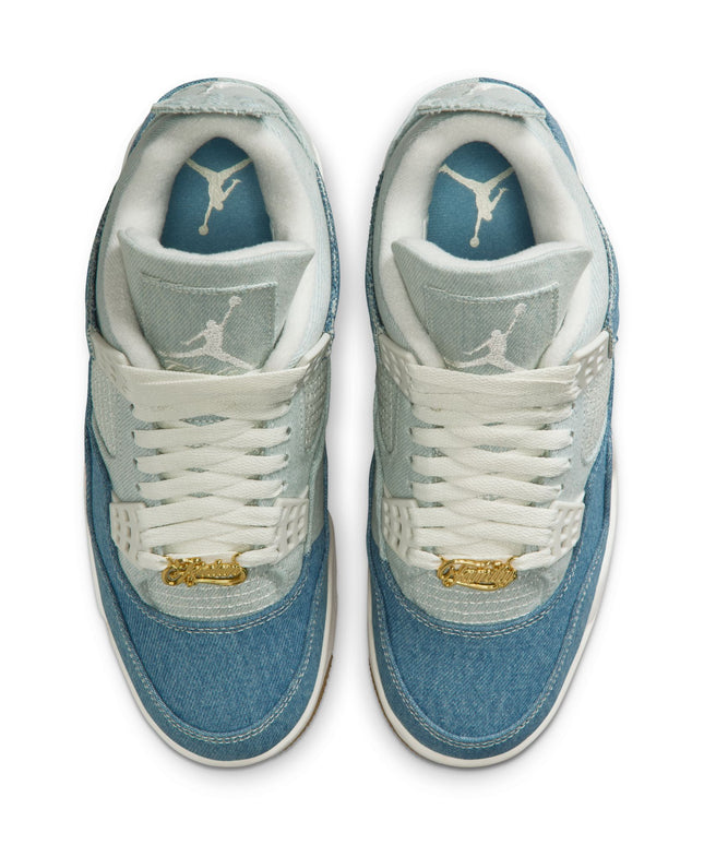 Air Jordan Womens 4 Retro - Worn Blue